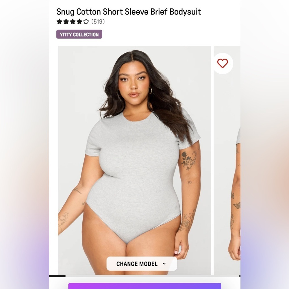 YITTY Eco-Friendly Light Gray T-Shirt